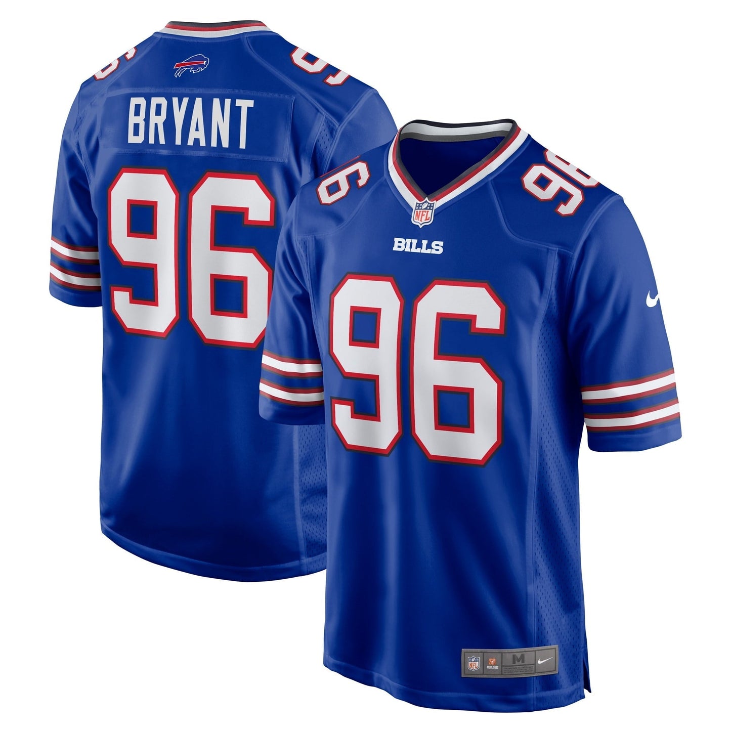 Men's Nike Brandin Bryant Royal Buffalo Bills Home Game Player Jersey
