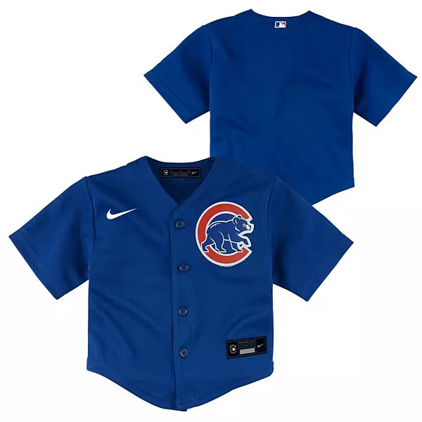 Chicago Cubs Toddler Blue Alternate Replica Jersey
